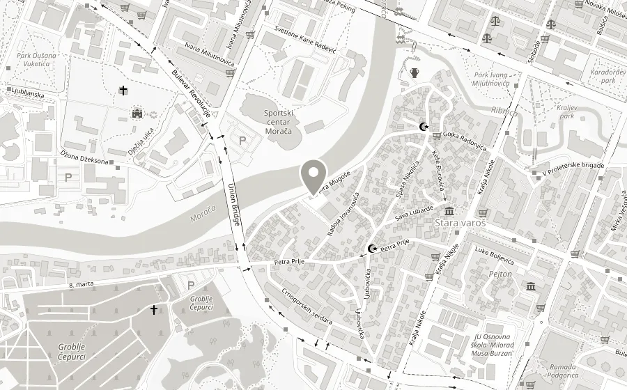 Mapa lokacije — VJ „Stara Varoš”